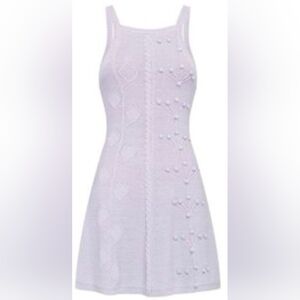 Alice McCall Lilac Knit Sleeveless Dress S
